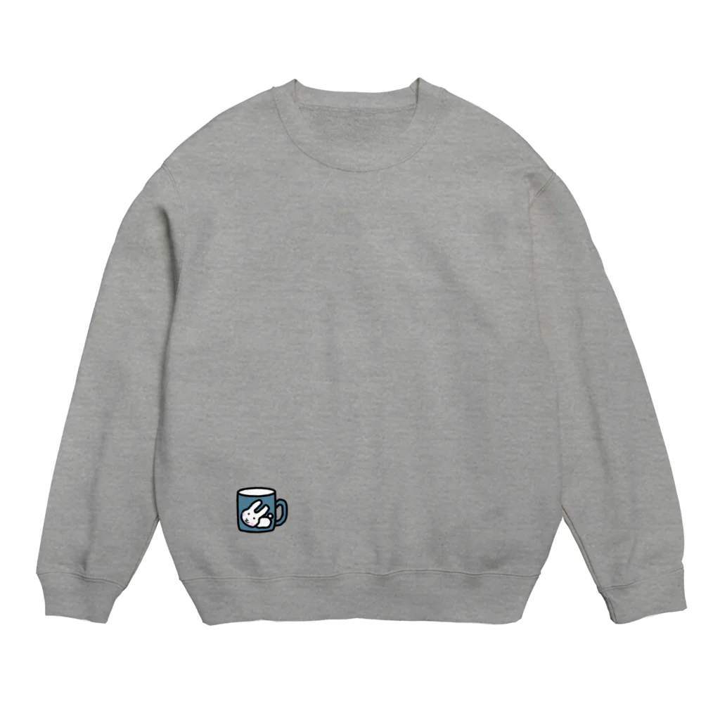 Tadokoroのうさぎマグ Crew Neck Sweatshirt