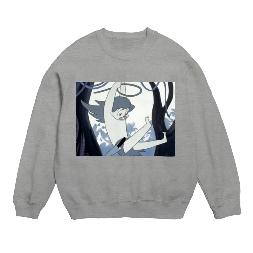 ヨシコのyscCAHN おおかみしょうねん Crew Neck Sweatshirt