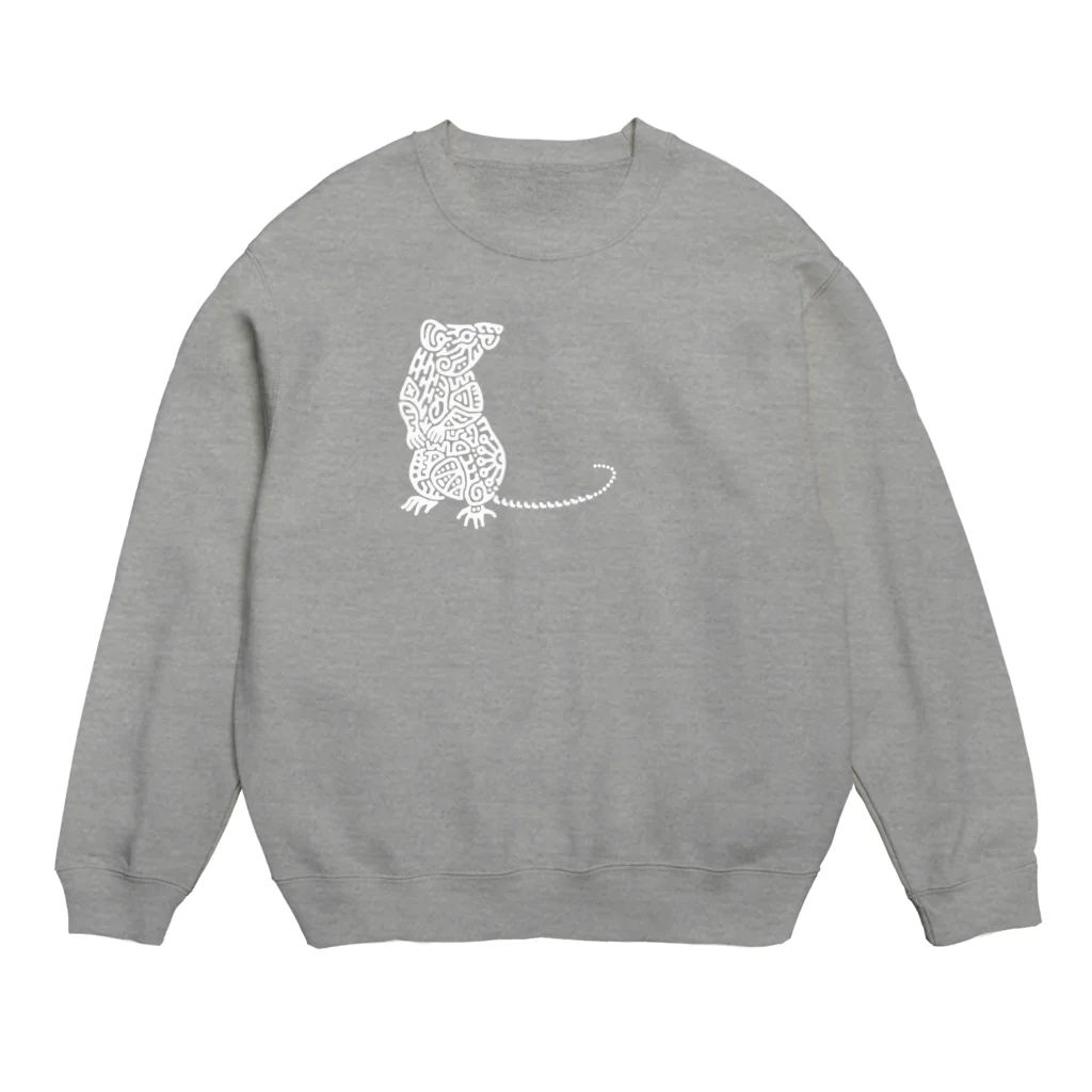 ヴンダーカンマーの子(White) Crew Neck Sweatshirt