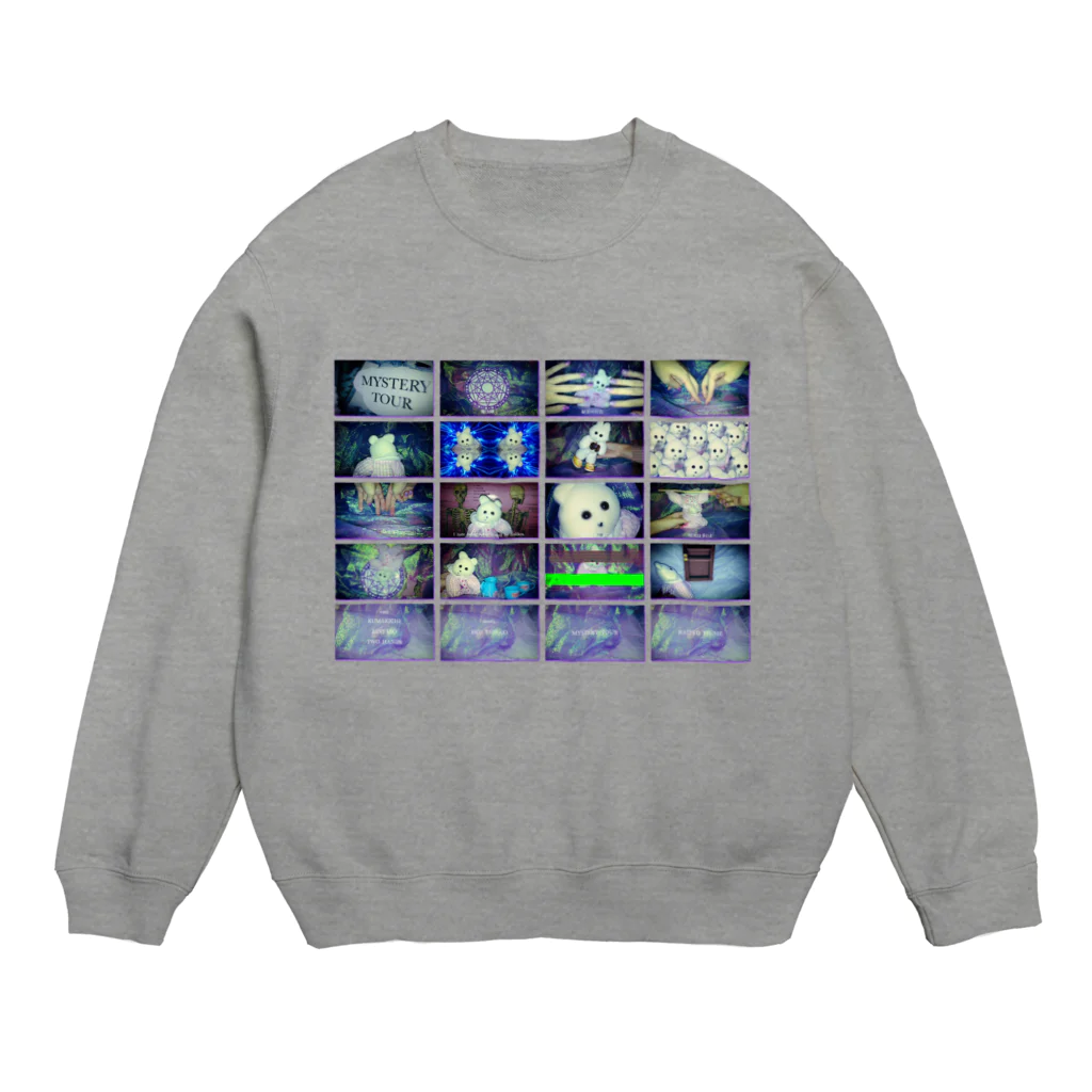 くまきちショップやさんのミステリーツアー Crew Neck Sweatshirt