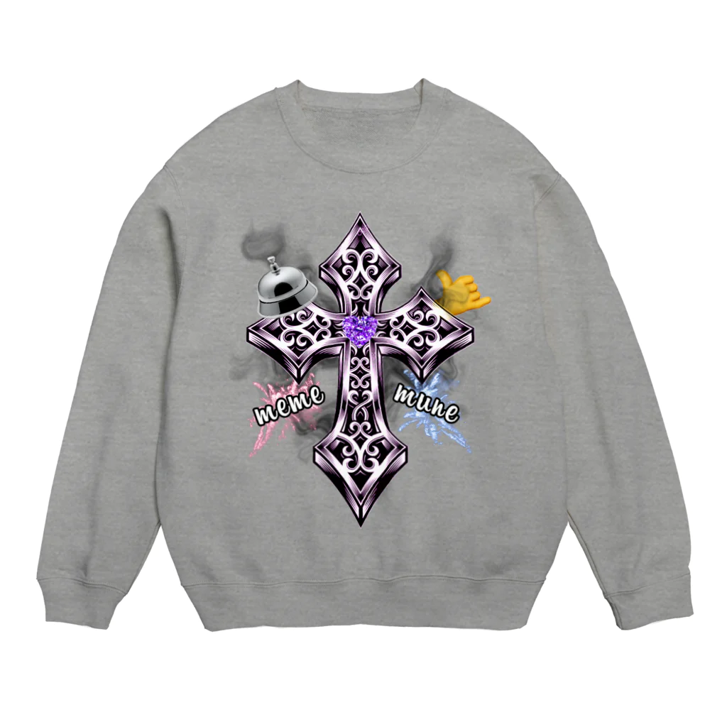 ハナクソショップのむ Crew Neck Sweatshirt