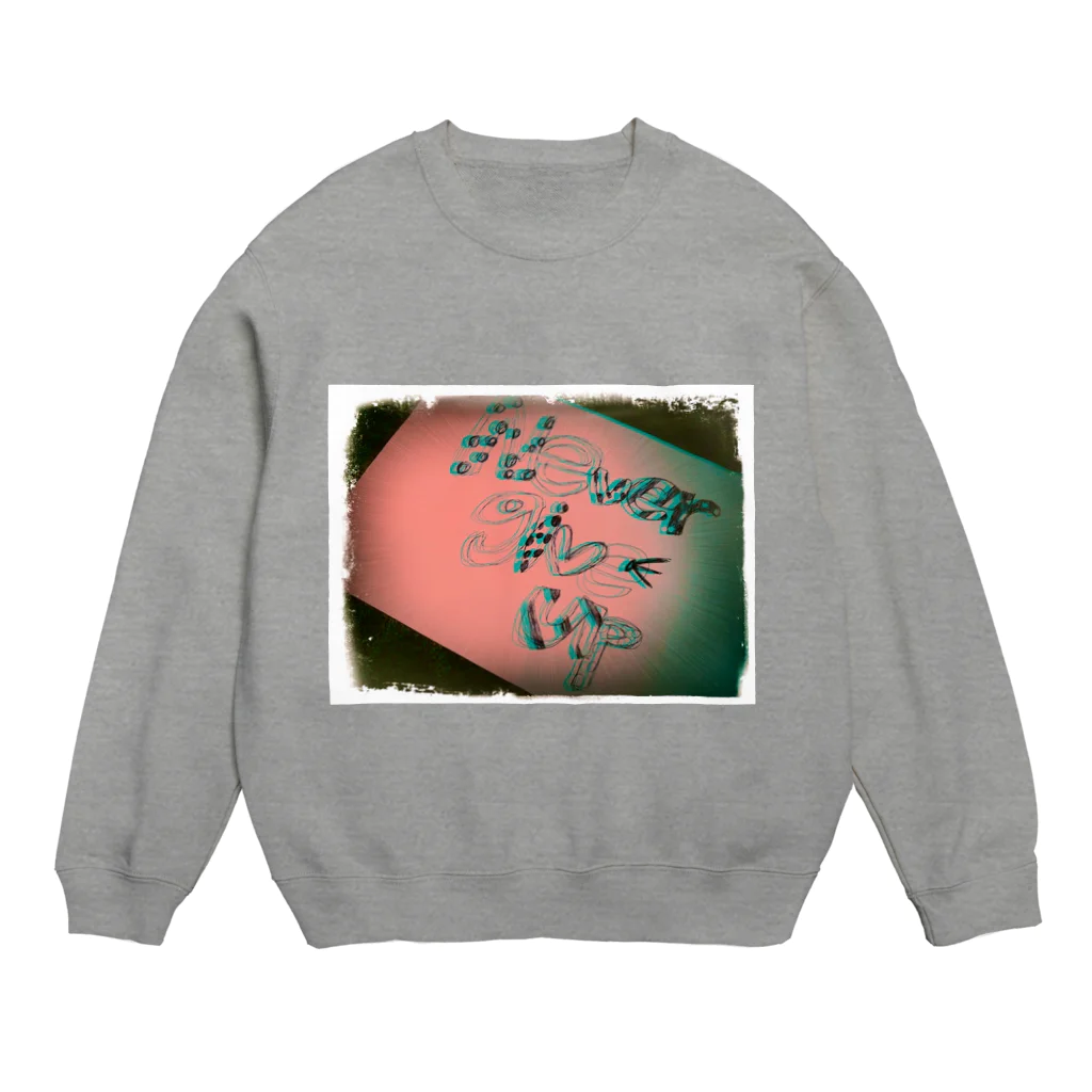 らいもんまる★TAの諦めるな！ Crew Neck Sweatshirt