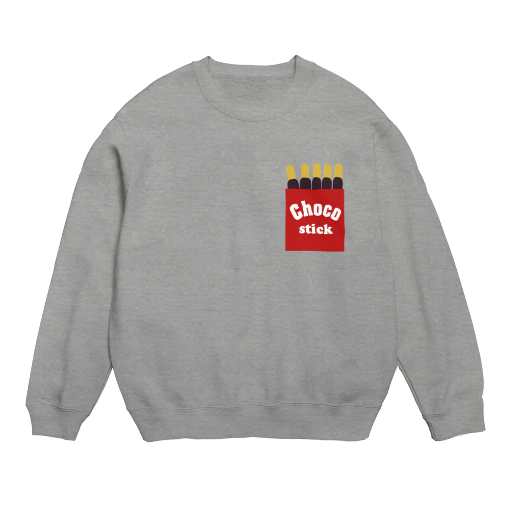 キッズモード某のチョコスティック Crew Neck Sweatshirt