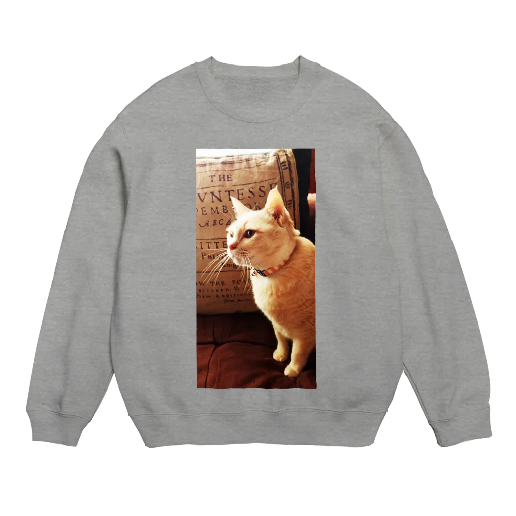 rmskのモフモフレディねこちゃん Crew Neck Sweatshirt