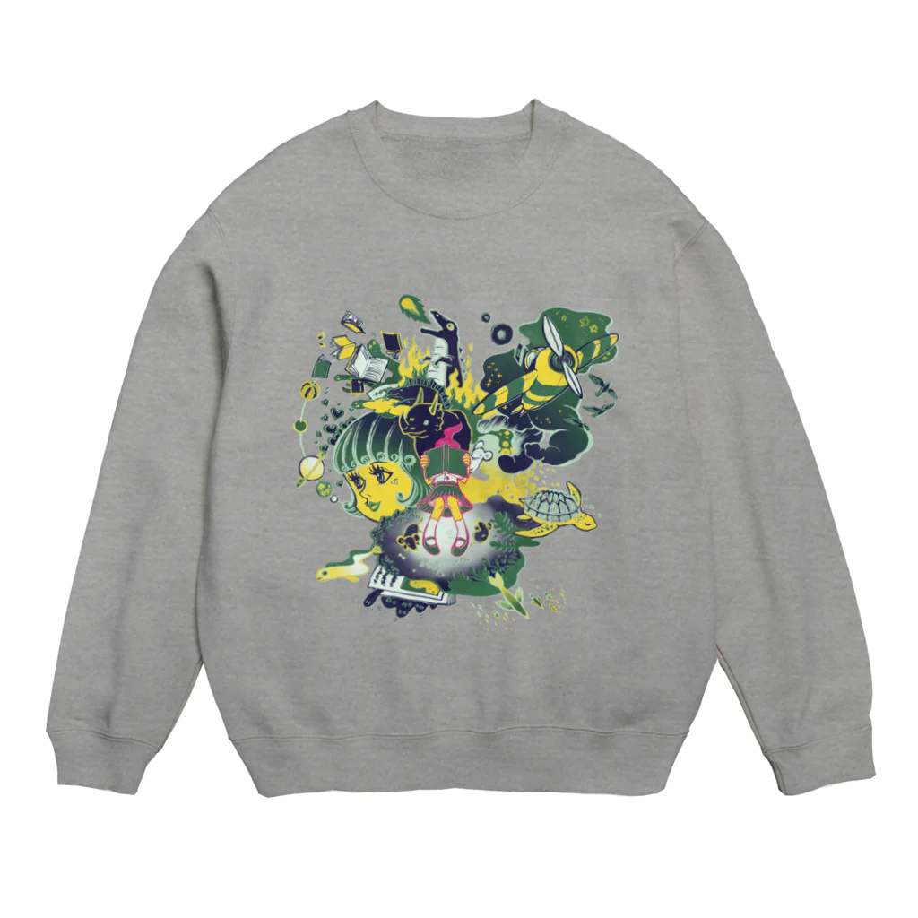 IZANAMI by Akane YabushitaのGrow your Imagination Crew Neck Sweatshirt