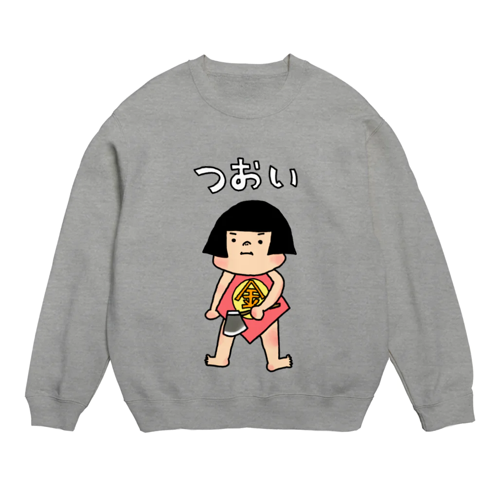 サカナナカスのまさかりJr. Crew Neck Sweatshirt