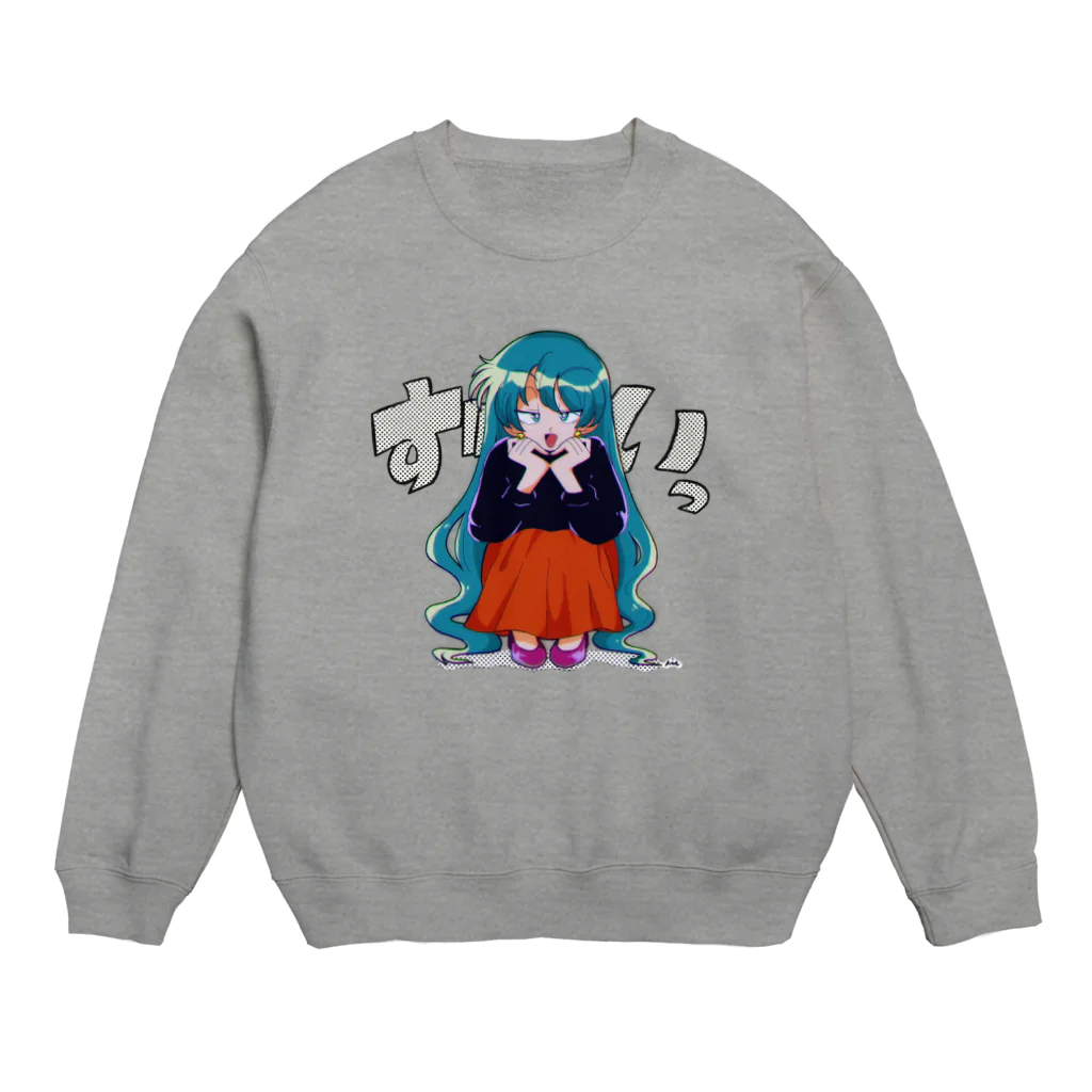 ぬい🐈のずいっ Crew Neck Sweatshirt