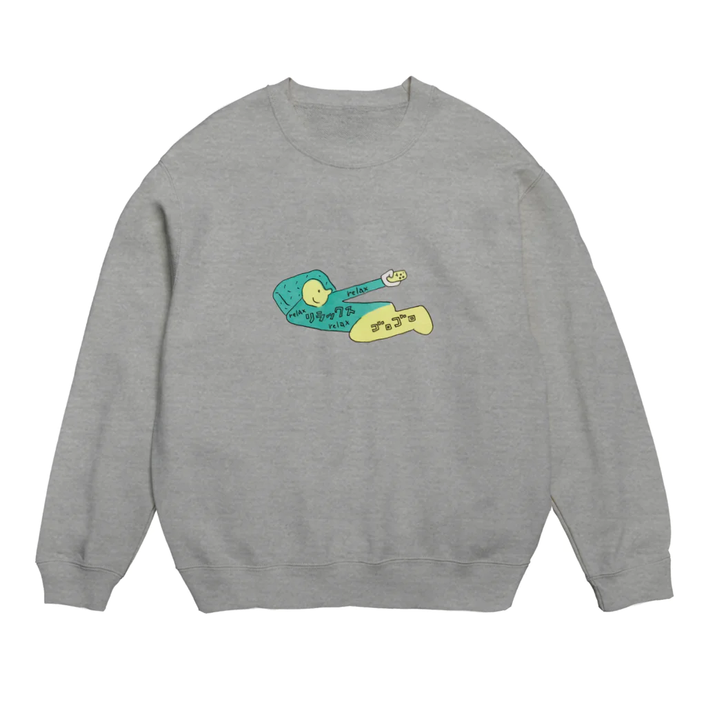 americanstaaarseedのゴロゴロリラックス Crew Neck Sweatshirt