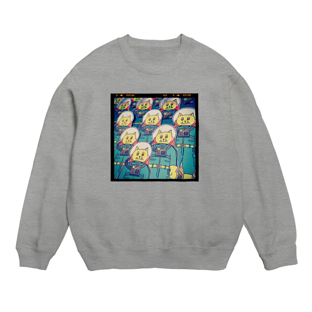 ༜ ས࿂ཐ ¥࿂༥སཐ ༜のマーシャンズ Crew Neck Sweatshirt