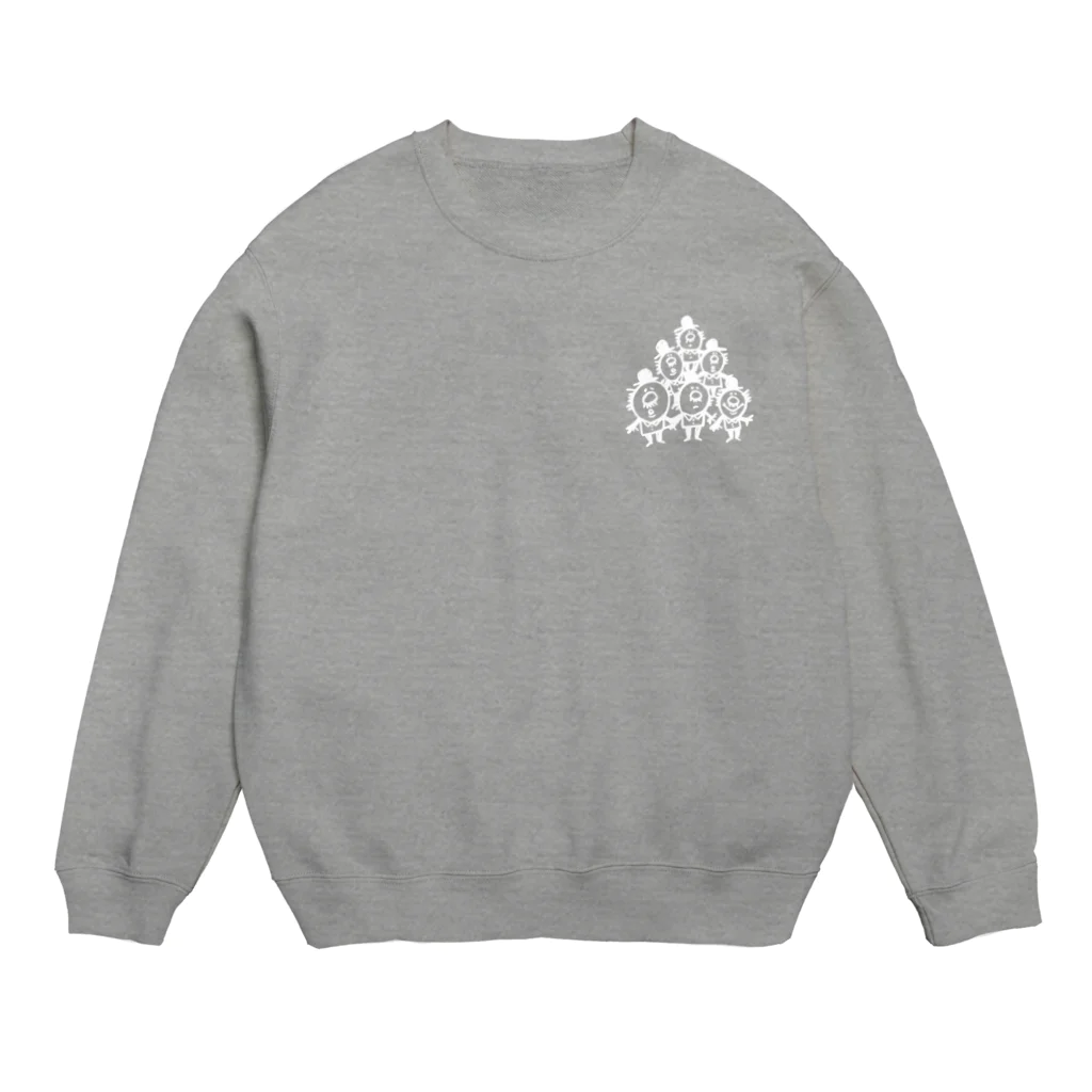 カタオカナオのちっさいおじさんたち Crew Neck Sweatshirt