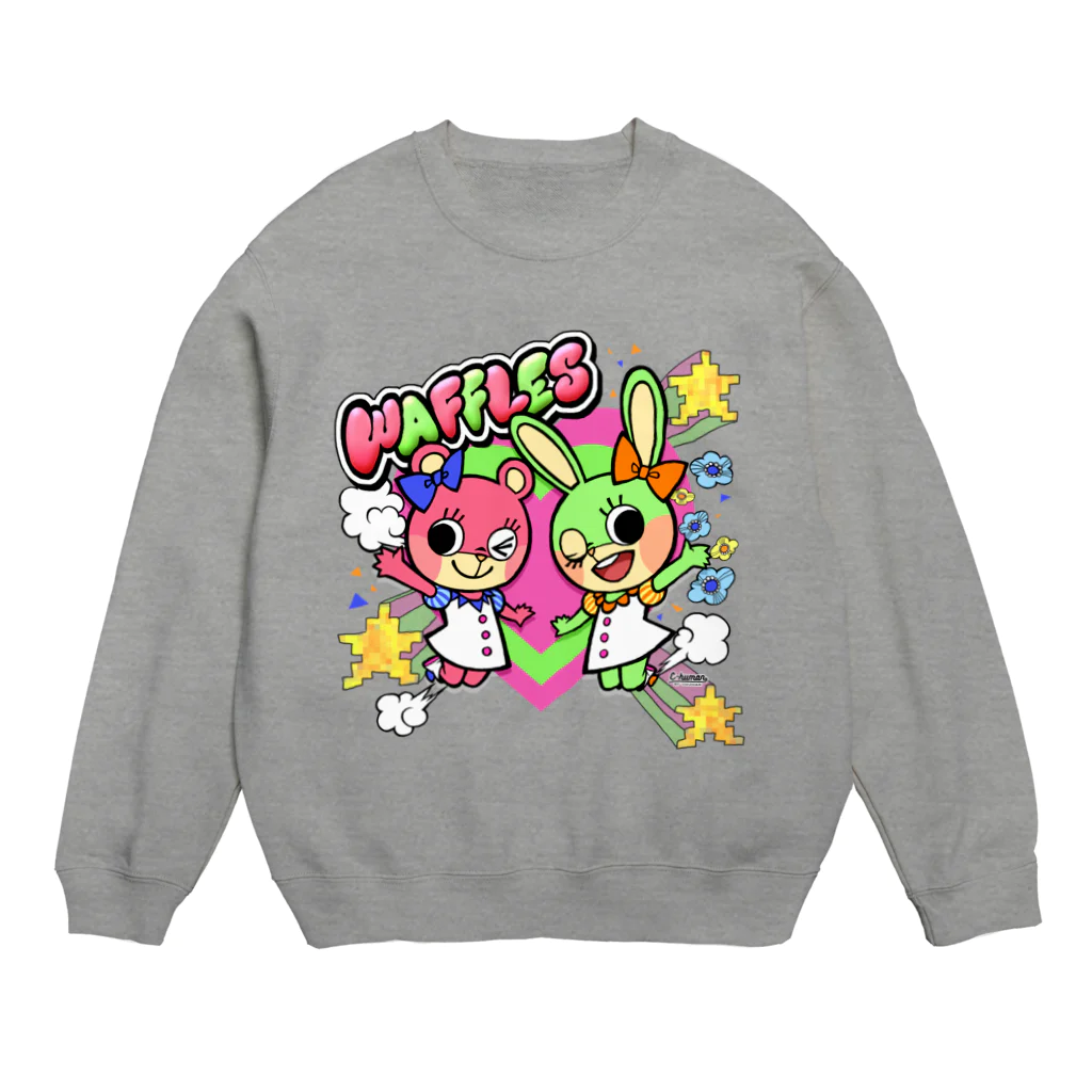 CHUMANのWAFFLES Crew Neck Sweatshirt