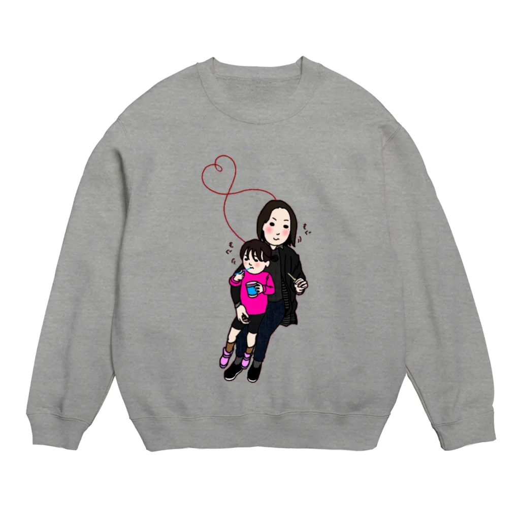 OMENYAのもぐもぐ Crew Neck Sweatshirt