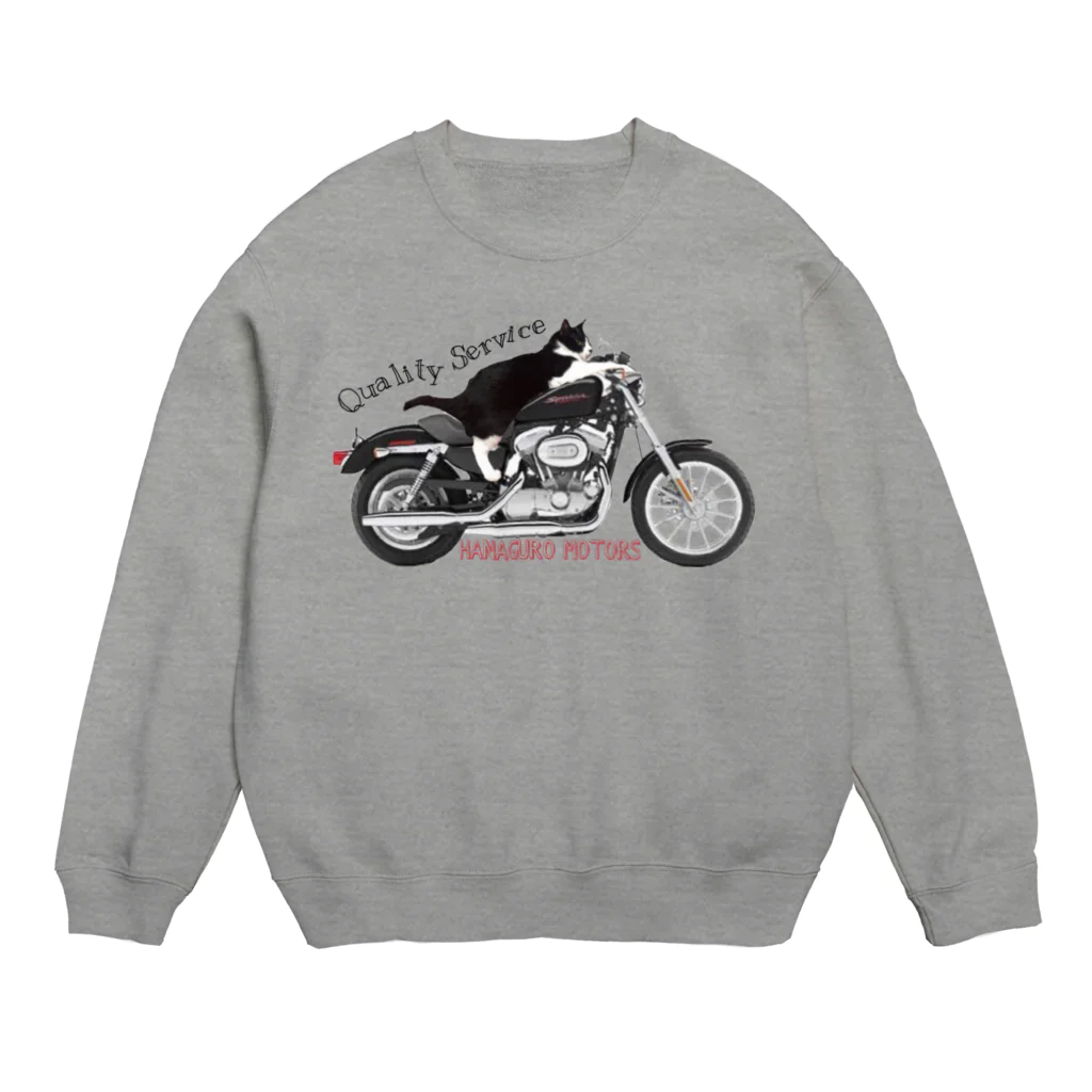 ごまわさびのHANAGURO MOTORS Crew Neck Sweatshirt