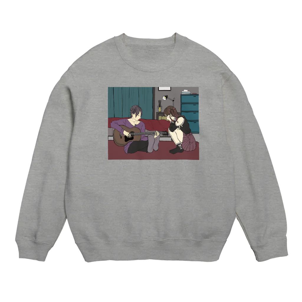 コゴロー・ナイトの恋人未満 Crew Neck Sweatshirt