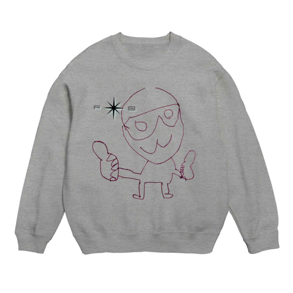 Fresh-Sunのグッとだに君 Crew Neck Sweatshirt