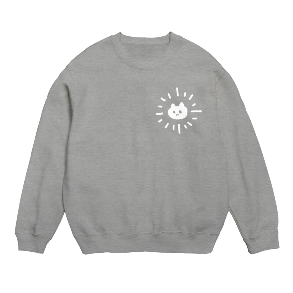 shoのサンシャイン猫 Crew Neck Sweatshirt