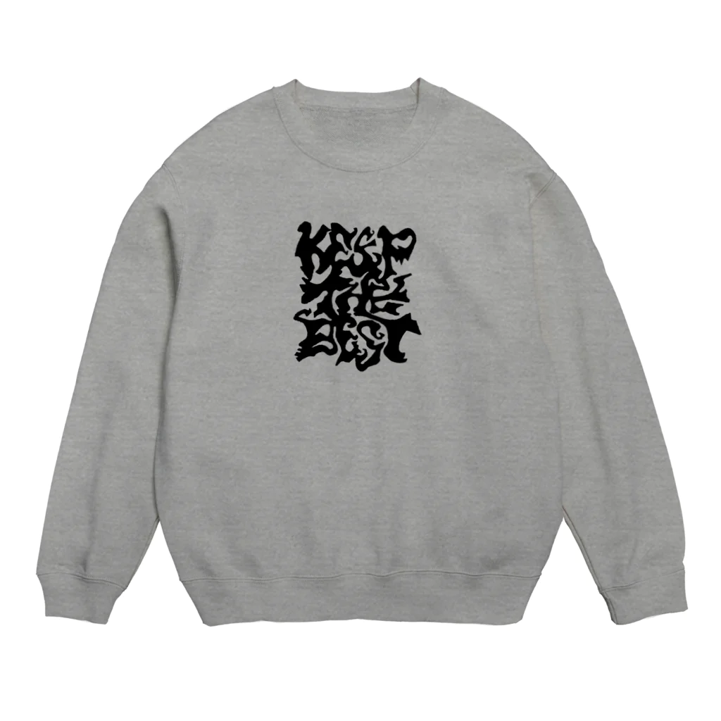 hclw goodsの『keep the best』 Crew Neck Sweatshirt