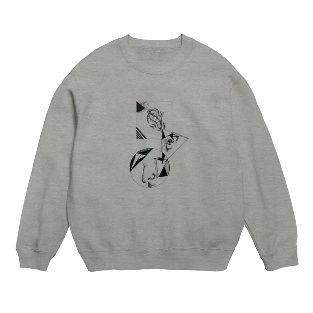 Luz(ルス)の部屋のノイズ noise Crew Neck Sweatshirt