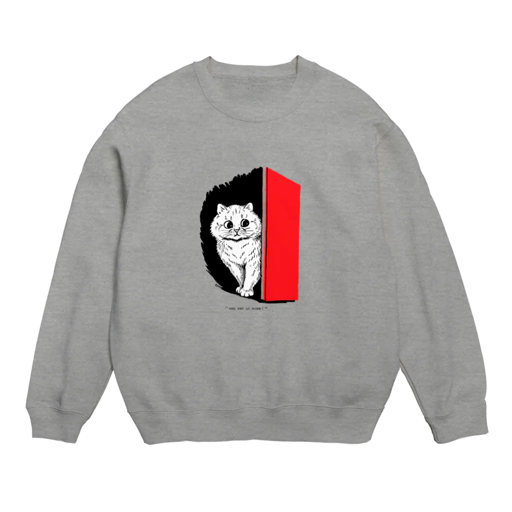 古書　天牛書店のルイス・ウェインのねこ Crew Neck Sweatshirt