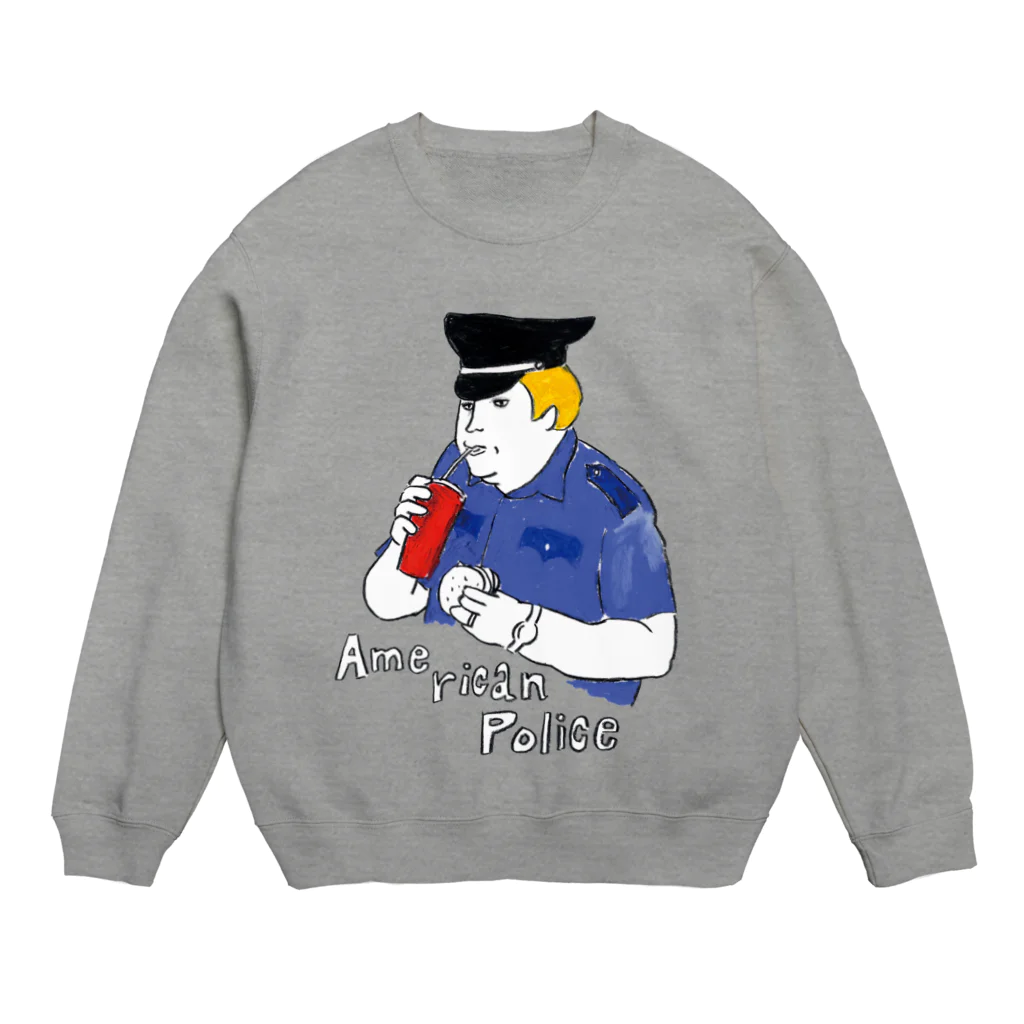 matsuorrrのAmerican Police Crew Neck Sweatshirt