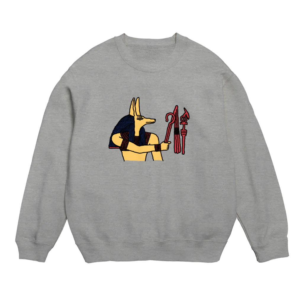 YTRのエジプトの神 Crew Neck Sweatshirt