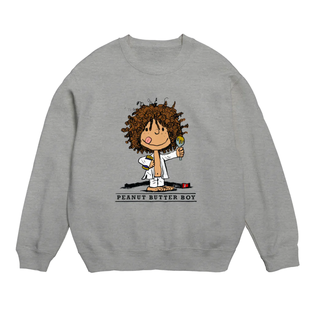 ピーナッツバターボーイのピーナッツバターボーイ Crew Neck Sweatshirt