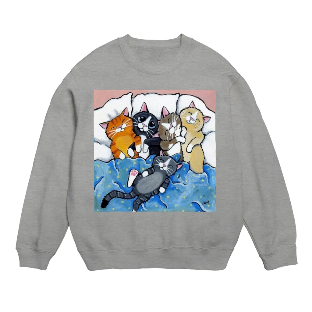 03damono🇯🇵のおやすみCAT’S Crew Neck Sweatshirt