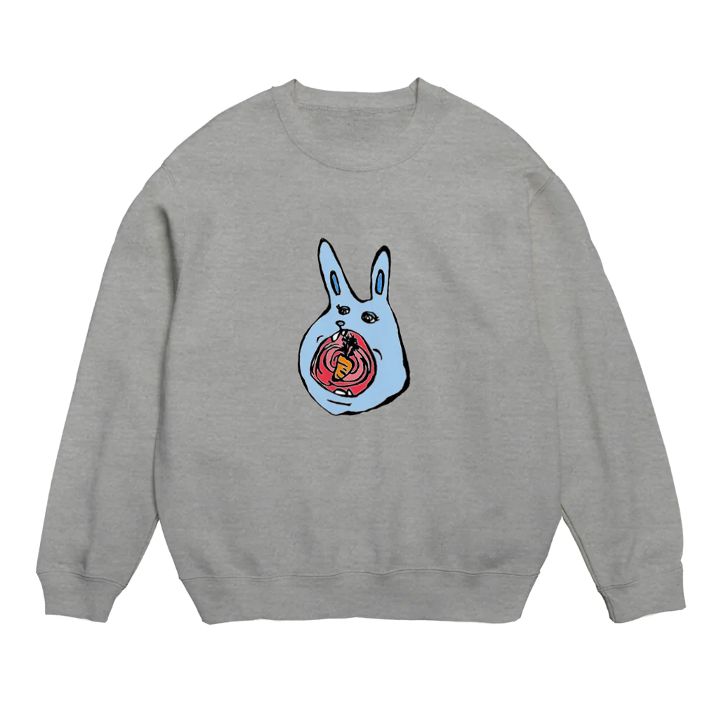 Kurumiのcarrot lover Crew Neck Sweatshirt