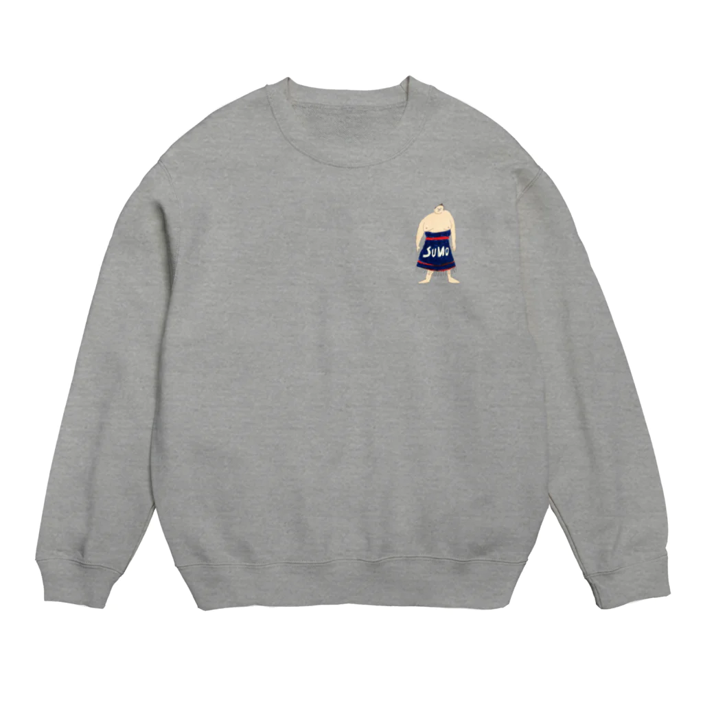 aeiuoのこっそりSUMO Crew Neck Sweatshirt