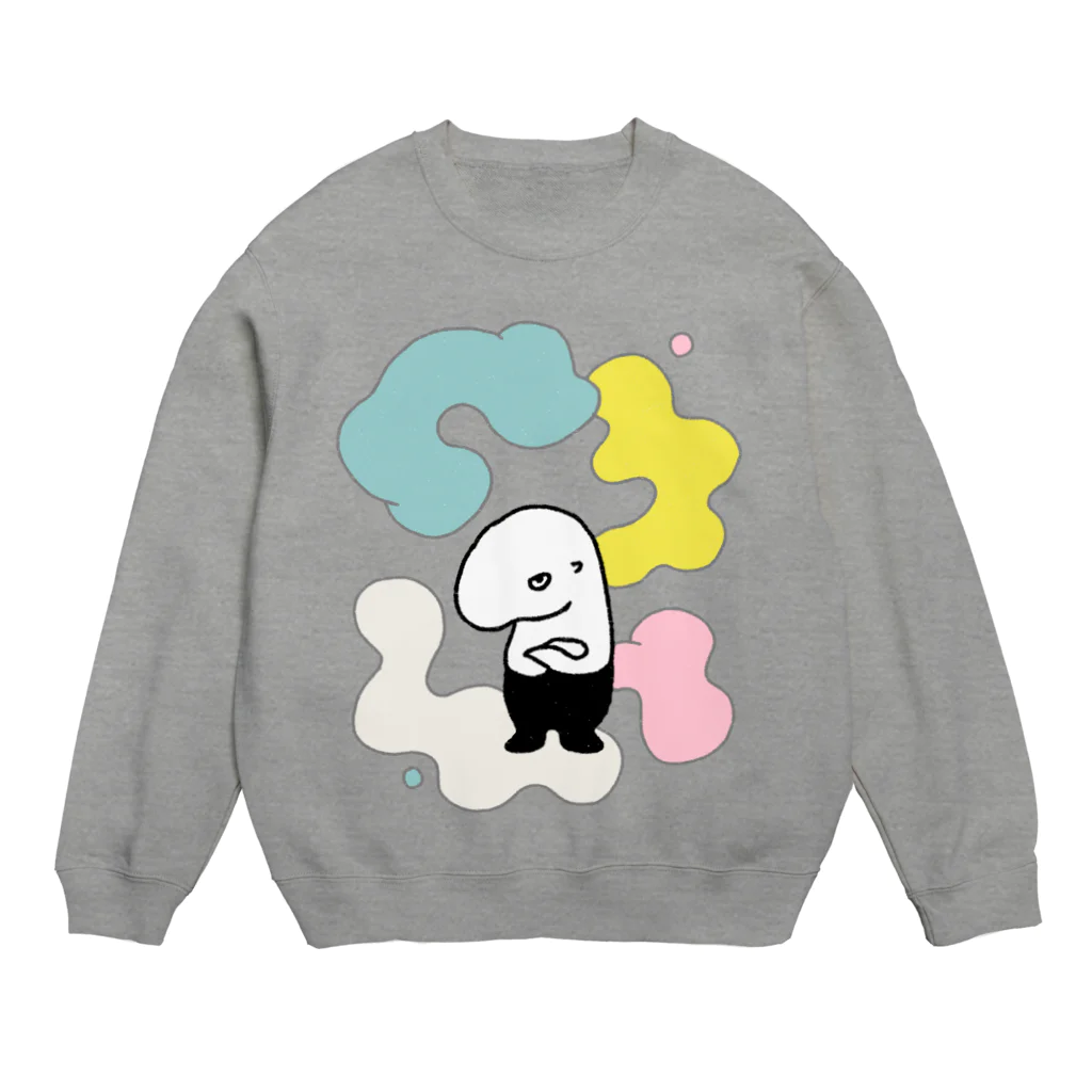 夢の国のクーの夢の国のクー Crew Neck Sweatshirt