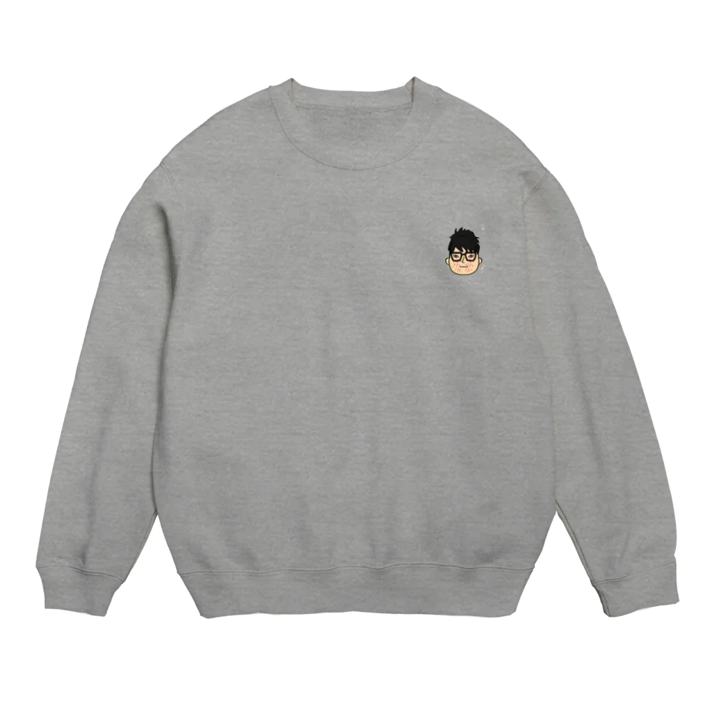 ne-riのニキビメガネ Crew Neck Sweatshirt