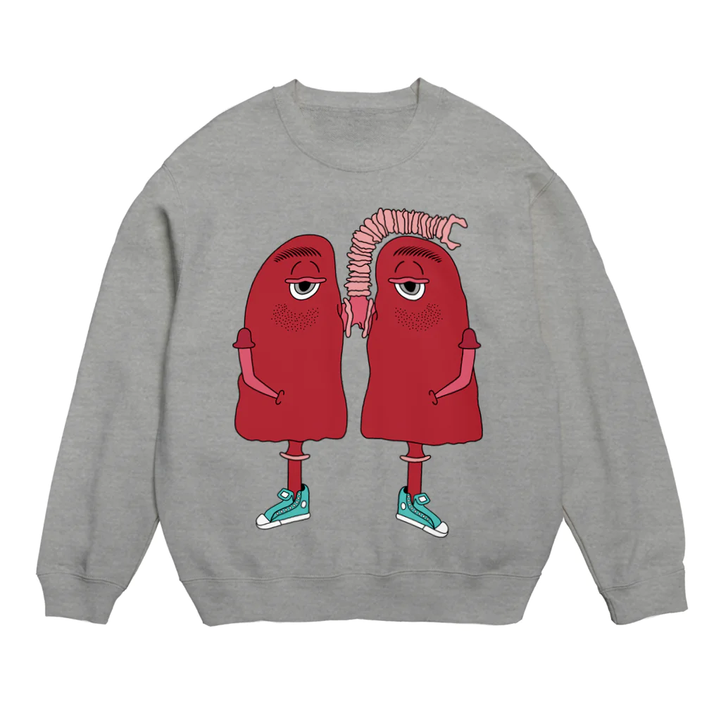 Lung Lung & FriendsのLung Lung Crew Neck Sweatshirt