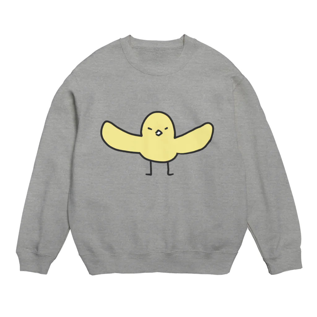 らちたるやのとり Crew Neck Sweatshirt