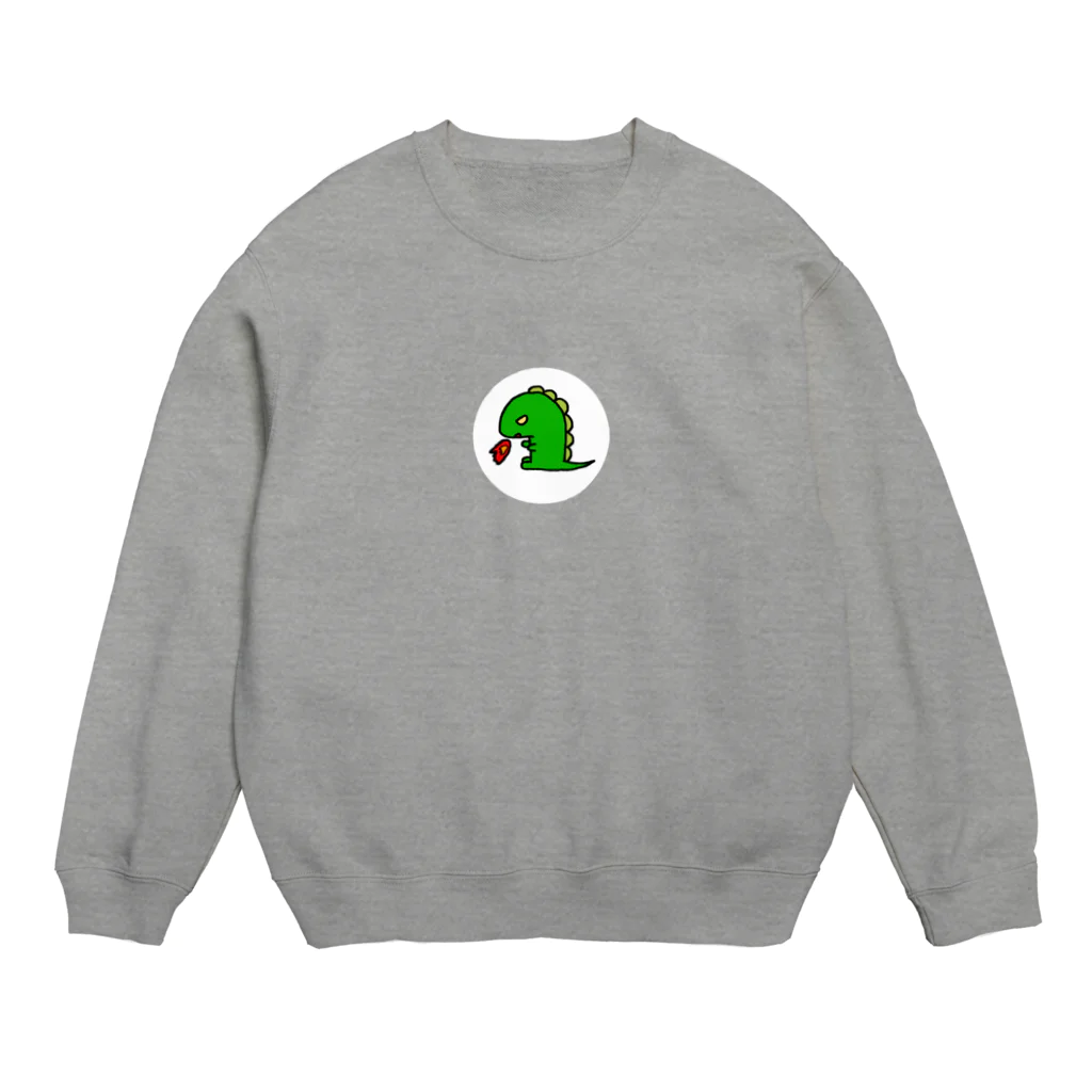 hopeless girlの恐竜のレックスくん Crew Neck Sweatshirt