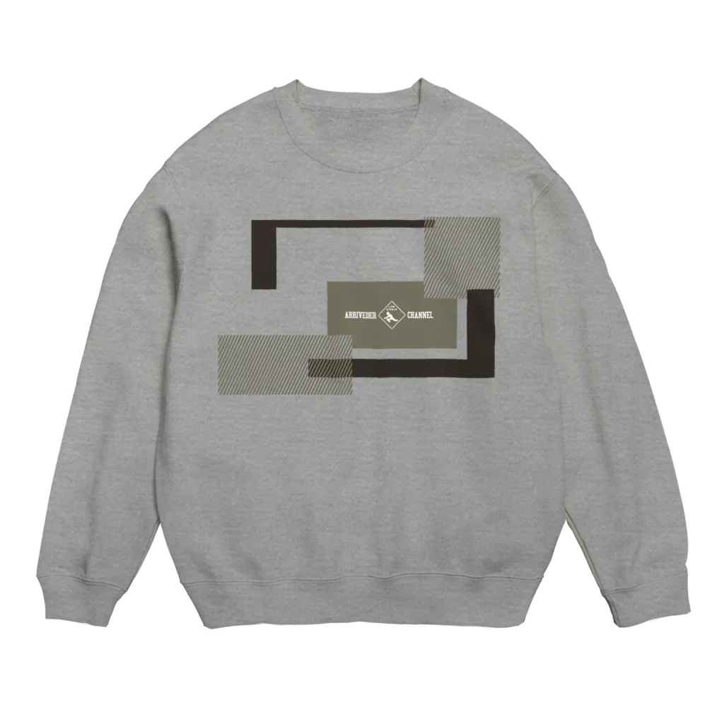 アリーヴェデルチャンネルSHOPのCYBER WINDOW KHK Crew Neck Sweatshirt