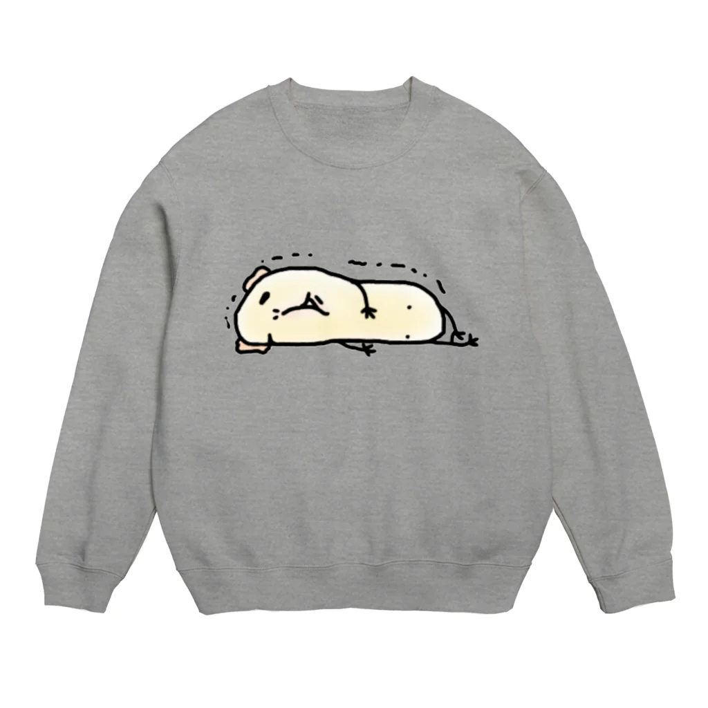 もんぺ＋MORPHEUSのもう限界ですモルモット Crew Neck Sweatshirt