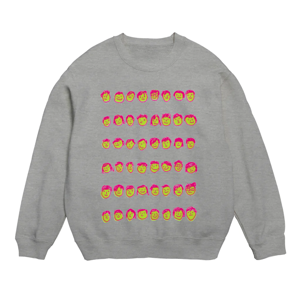 ayaka-kasのトモダチ Crew Neck Sweatshirt