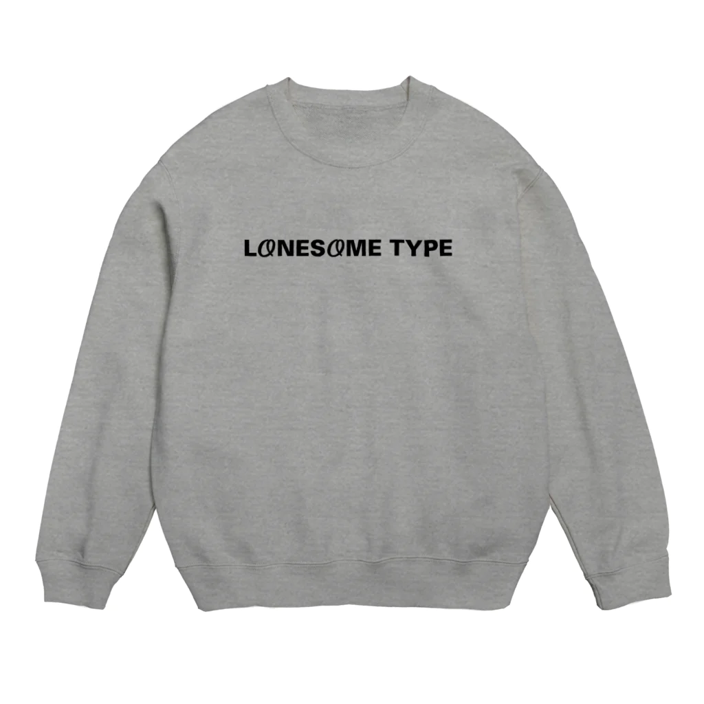 LONESOME TYPE ススのLONESOME TYPE (BLACK) スウェット