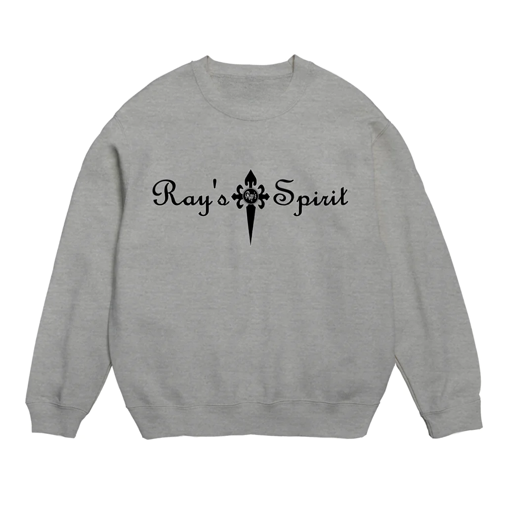 Ray's Spirit　レイズスピリットのRay's Spirit Logo ⑤（BLACK） スウェット