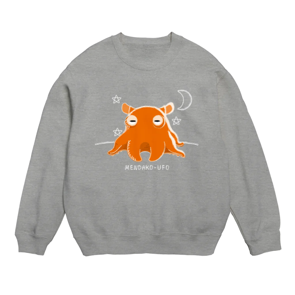 イラスト MONYAAT のメンダコUFO Crew Neck Sweatshirt