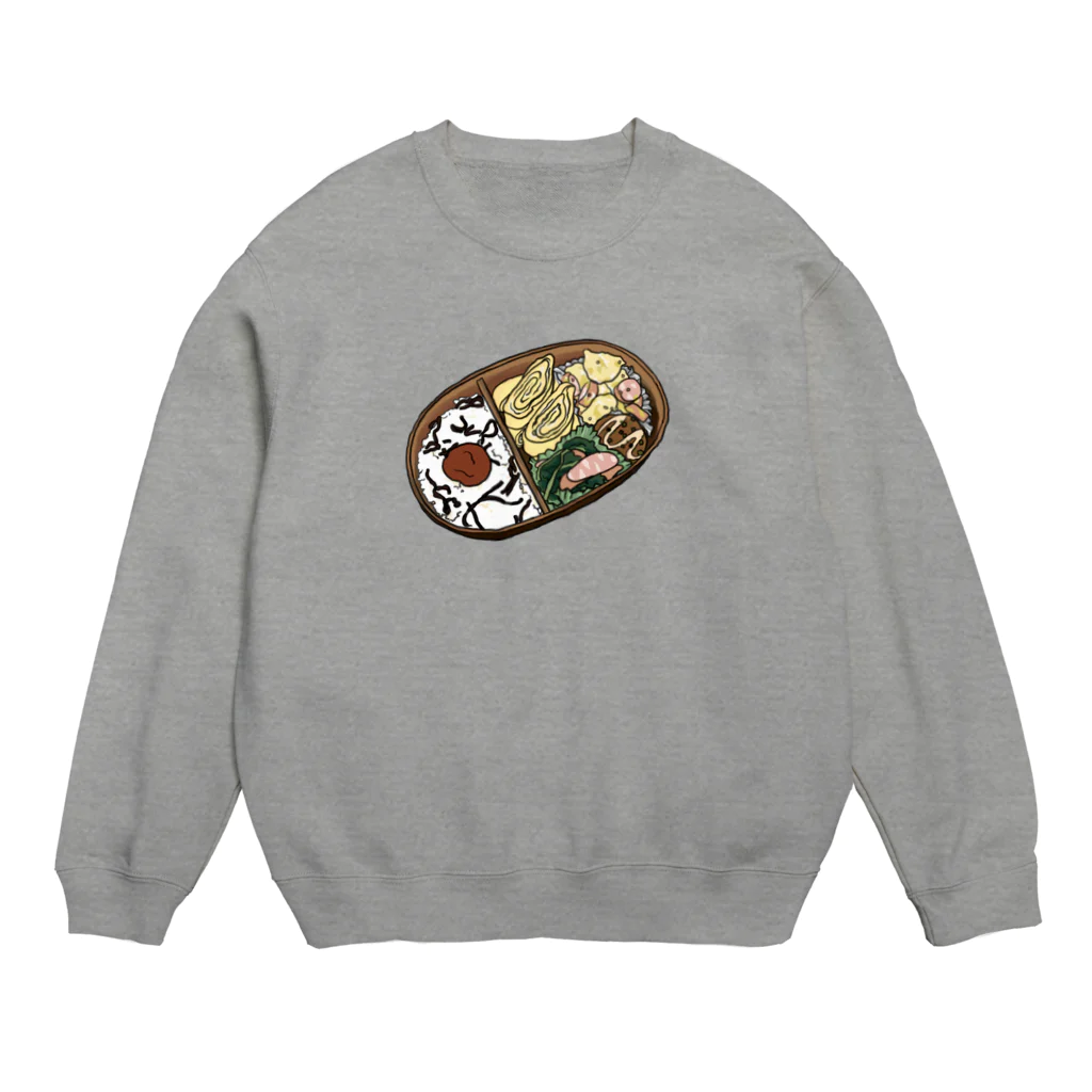 のんちゃんのあるものでそれなり弁当 Crew Neck Sweatshirt