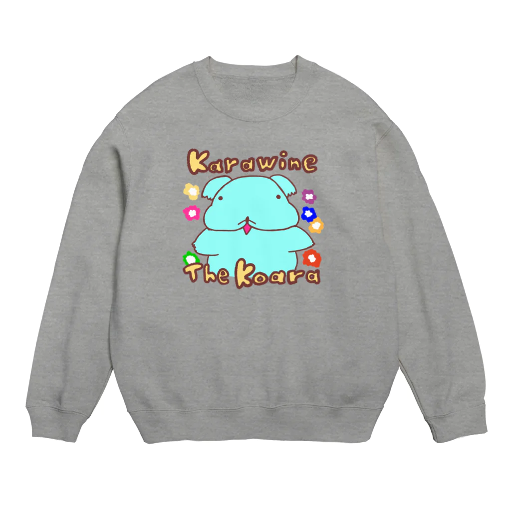 まるちょ屋の今日も楽しいよ。（ハワイ風） Crew Neck Sweatshirt