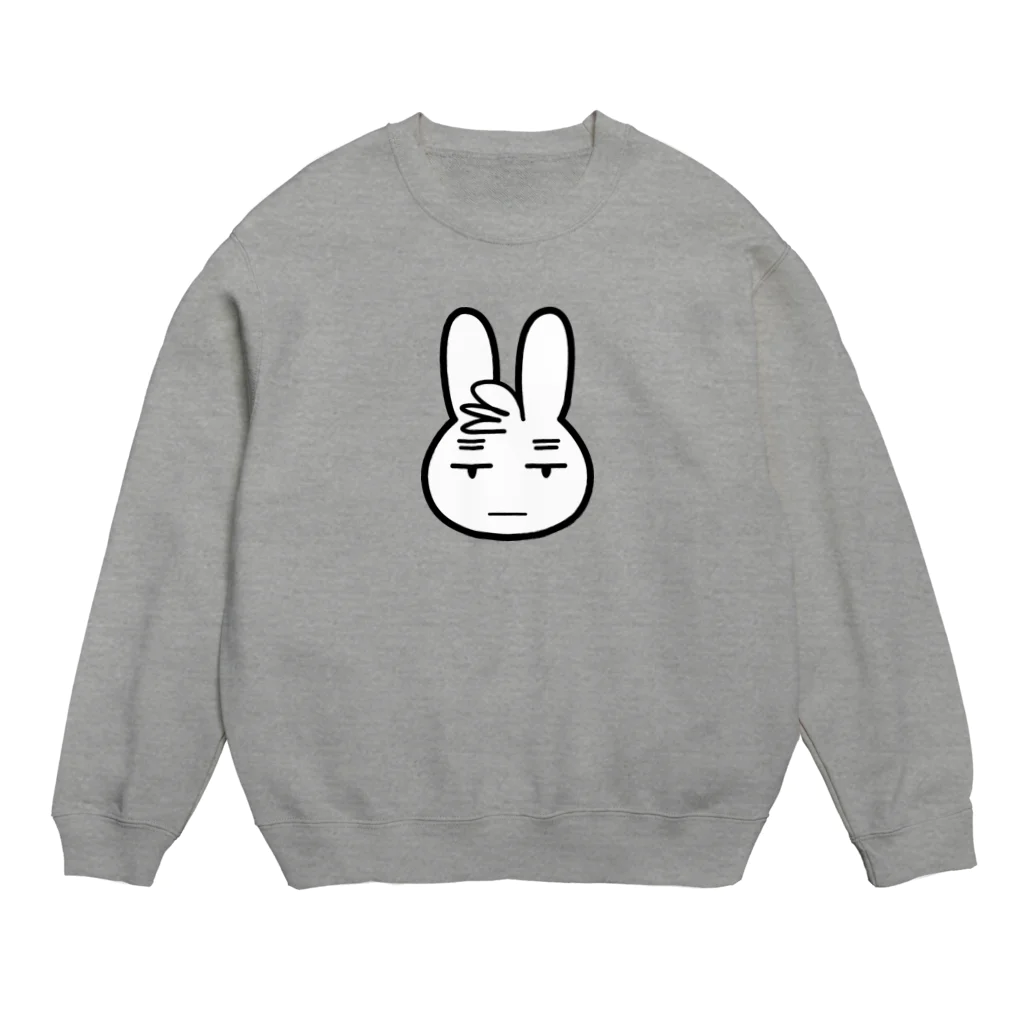 SHOP n番煎じの虚無うさぎ Crew Neck Sweatshirt