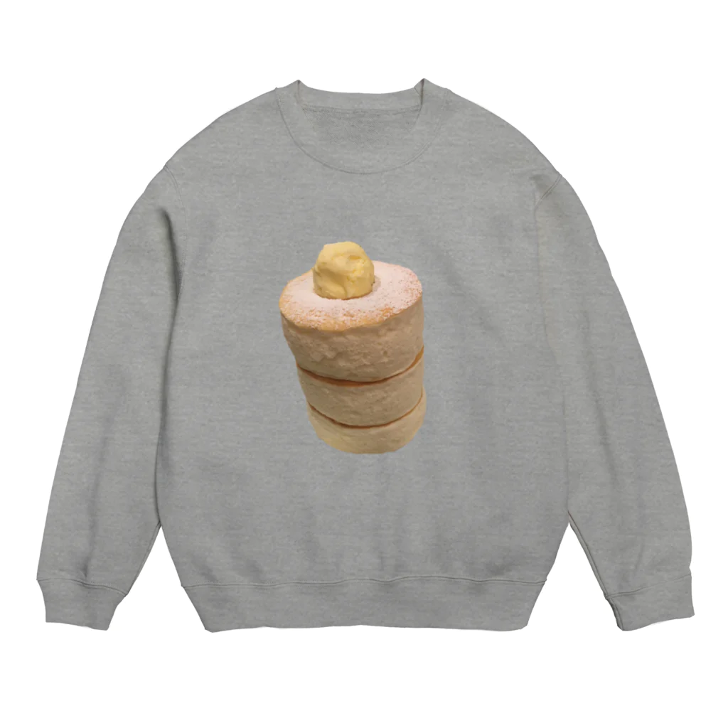 堕天使ストアのふわふわパンケーキ Crew Neck Sweatshirt