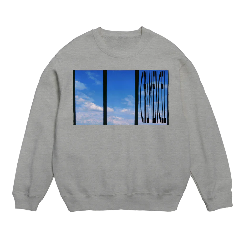 CalmExcelのsky Crew Neck Sweatshirt