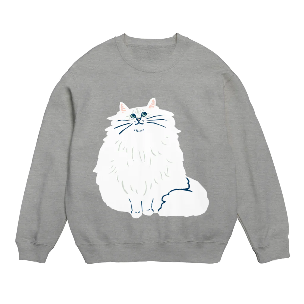 喫茶こぐまやのもっふもっふ Crew Neck Sweatshirt