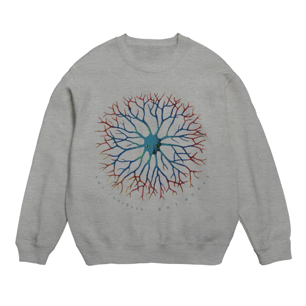 Ishibashi YUIのMORHER（vivid color） Crew Neck Sweatshirt