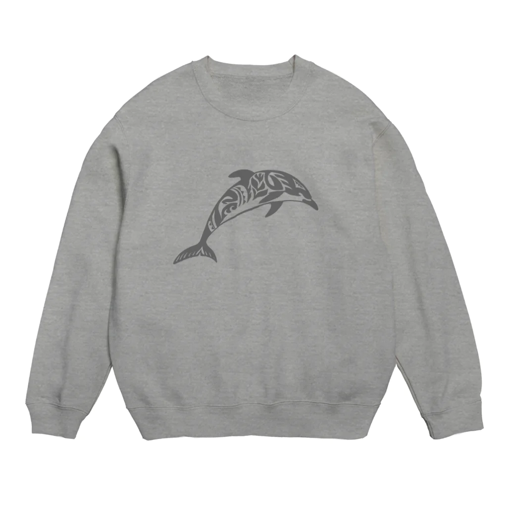 Noa Noa Art ＆ DesignのDolphin｜イルカ Crew Neck Sweatshirt