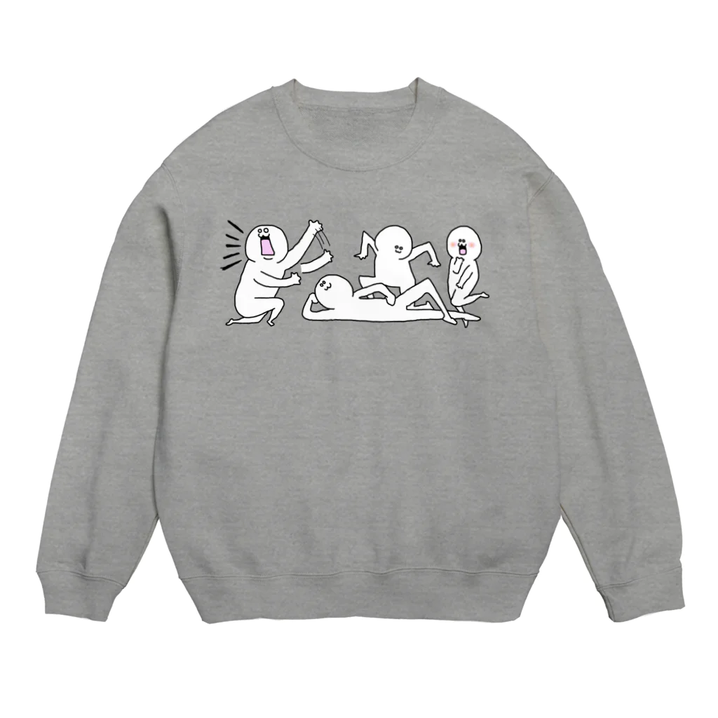 きゃべつばたけの【なにか】カルテット Crew Neck Sweatshirt