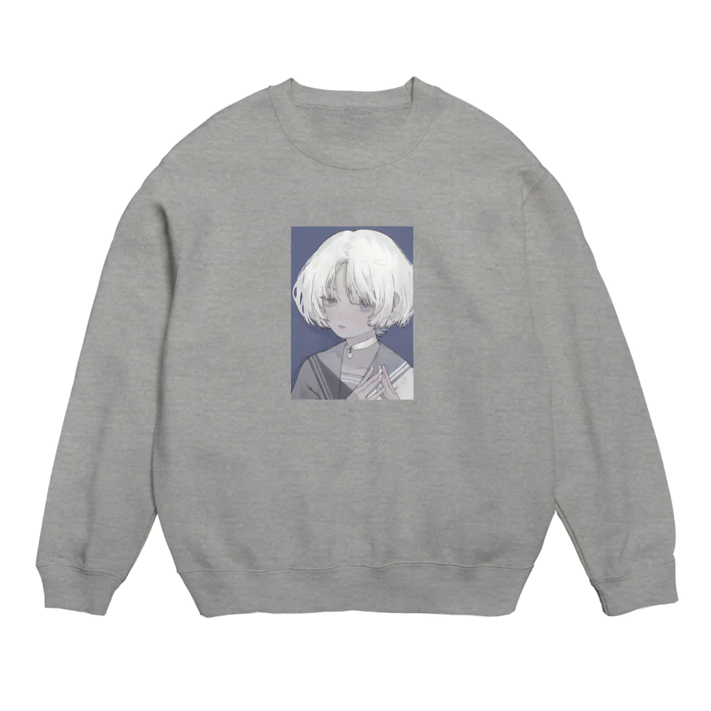 錦の白鳩 Crew Neck Sweatshirt